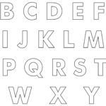 10 Best Free Printable Cut Out Letters Printablee