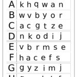 10 Matching Uppercase And Lowercase Letters Printable
