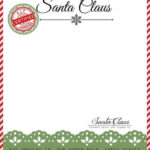 15 Free Printable Letters From Santa Templates