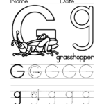 16 Best Images Of Traceable Letter G Worksheet Letter G