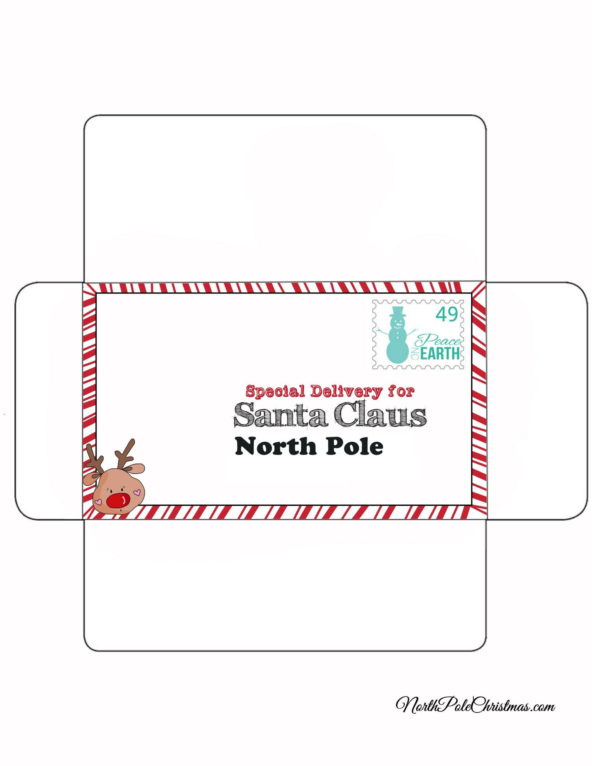 20 Letters To Santa And Printable Envelopes Christmas 