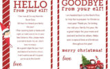 21 Elf On The Shelf Letter Templates Free Download