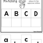 21 Printable Alphabet Matching Worksheets Preschoolkdg