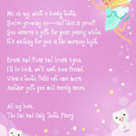 36 Cute Tooth Fairy Letters Kitty Baby Love