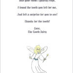36 Cute Tooth Fairy Letters KittyBabyLove