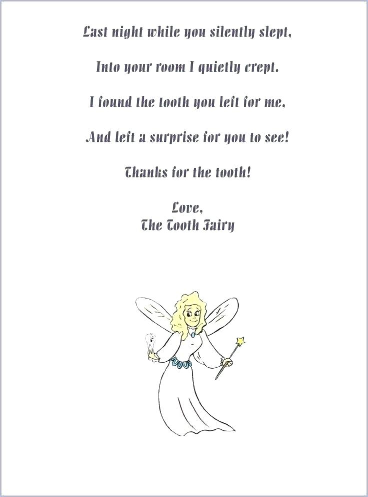 36 Cute Tooth Fairy Letters KittyBabyLove