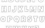 7 Best 4 Inch Alphabet Stencils Printable Printablee