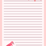 8 Best Cute Owls Love Letter Stationery Printable