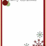 8 Christmas Letter Templates Free Printable Ledger Page
