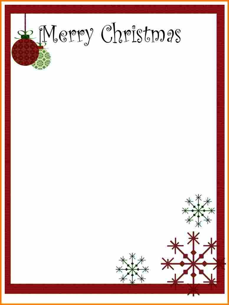 8 Christmas Letter Templates Free Printable Ledger Page 