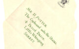 Acceptance Harry Letter Potter Envelope Template Harry