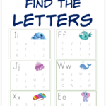 Alphabet Find The Letters Pages FREE Printable
