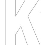 Alphabet Letter K Template For Kids Alphabet Letter