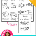 Alphabet Minibooks Preschool Mom