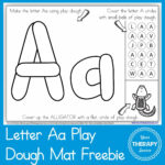 Alphabet Playdough Mats Free Printable Free Printable