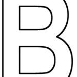B For Alphabet B Coloring Pages Alphabet Coloring Pages