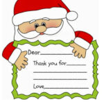 Dear Santa Printable For Christmas Walking On Sunshine