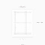 Dot Grid Lined Paper A4 US Letter Size Printable Writing