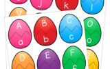 Easter Alphabet Letter Match Activity For Preschoolers