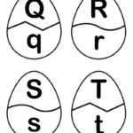 Easter Egg Alphabet Matching Game Printable Spring