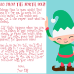 Elf On The Shelf Welcome Letter Printable