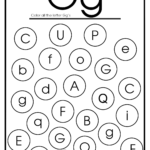 English For Kids Step By Step Letter G Worksheets Flash