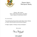 FREE 3 Sample Hogwarts Acceptance Letter Templates In PDF