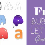 Free Bubble Letters Generator Add Bubble Letters With A