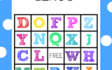 Free Printable Alphabet Bingo Game