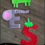 FREE Printable Alphabet Crafts For Kids Super Cute A To