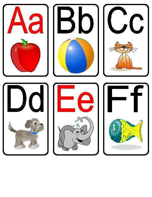 Free Printable Alphabet Letters Flash Cards Alphabet 