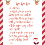 Free Printable Elf Arrival Letter Holiday Santa Letter