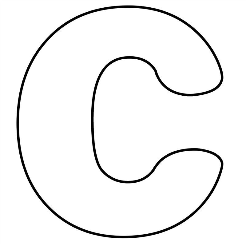 Free Printable Letters C 001 Letter C Coloring Pages 