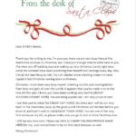 Free Printable Letters From Santa His Elves Christmas