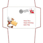 Free Printable Santa Envelopes FREE DOWNLOAD Christmas