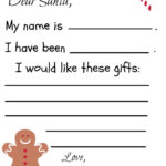 Free Printable Santa Letter Template Debt Free Spending