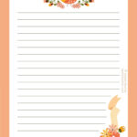 Free Printable Writing Paper Letter Paper stationery