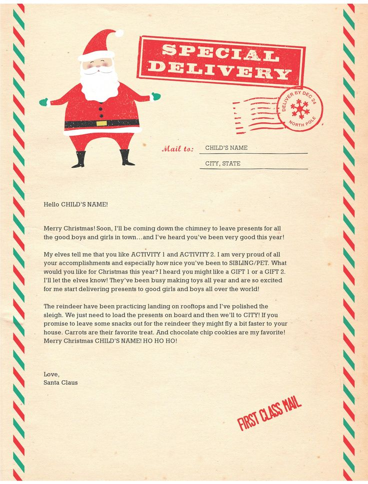 Free Santa Letter Cliparts Download Free Santa Letter 