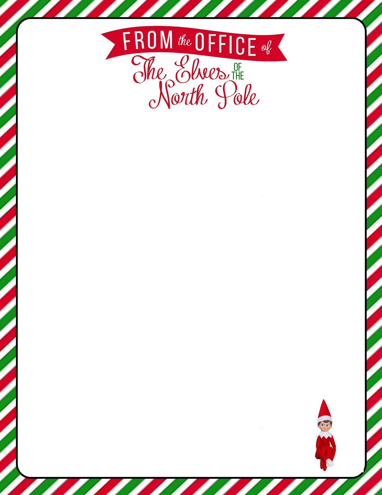 Growing Up Godbold Elf On The Shelf Welcome Letter With 