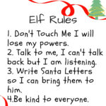 Help The Kids Follow The Elf On The Shelf Rules With This