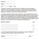 Homeschool Letter Of Intent Template Collection Letter