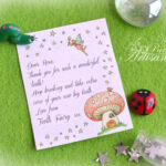 INSTANT Tiny Tooth Fairy Letter Certificate By