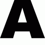 Large Alphabet Letters Printable A Afi Harfler