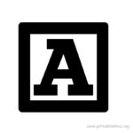 Letter A For Kids Printable Alphabet Letters Printable