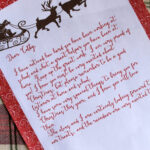 Letter From Santa Free Printable Design Dazzle Santa