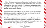 Letter From Santa On Christmas Morning