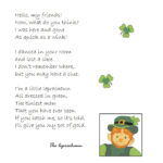 LETTER FROM THE LEPRECHAUN St Patrick Day Activities St