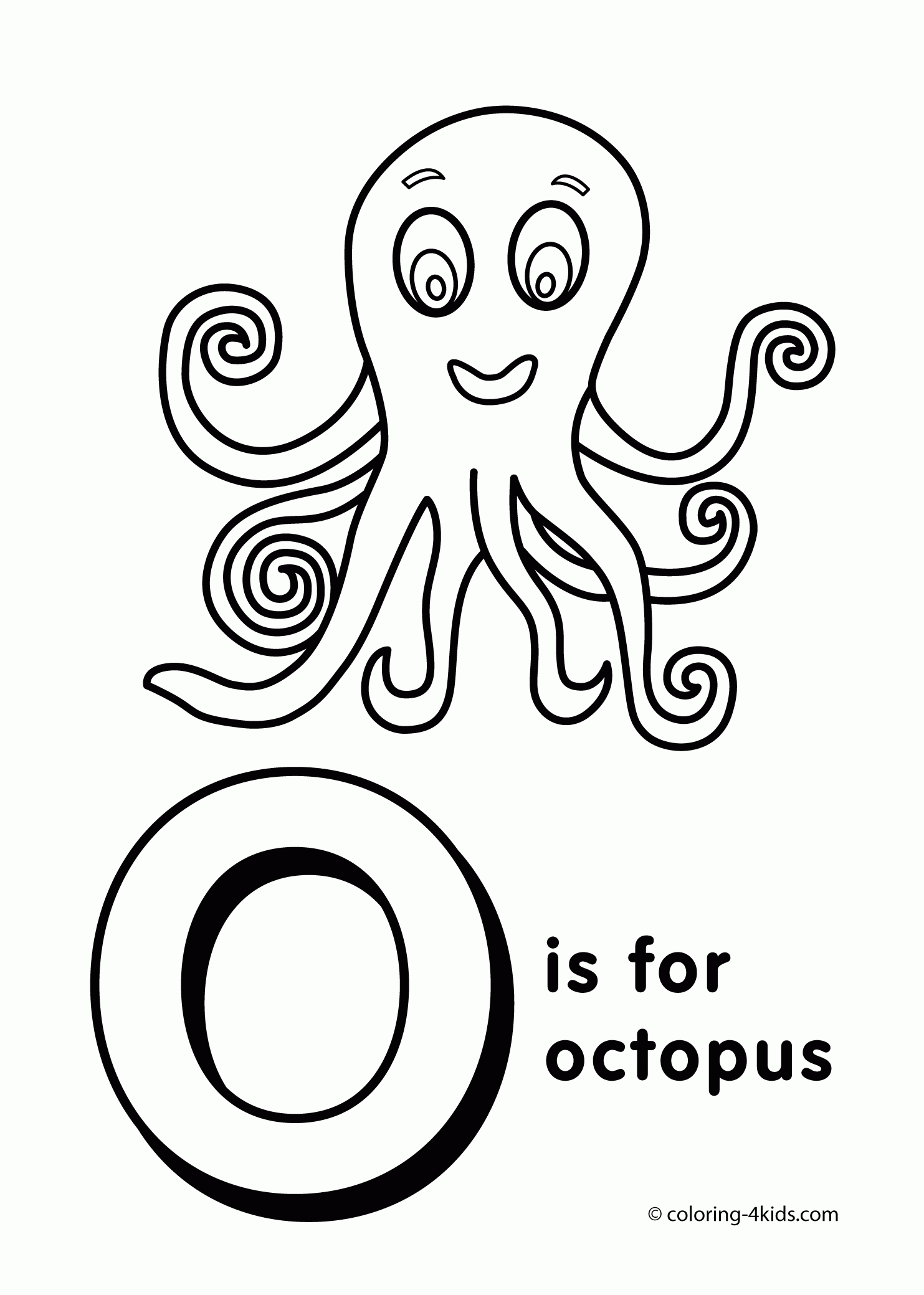 Letter O Coloring Page Alphabet Coloring Pages Alphabet 