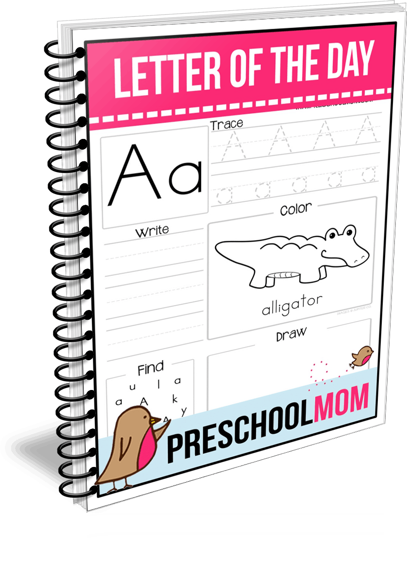 Letter Of The Day Worksheets Preschool Mom