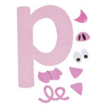 Letter P Pig Craft Template The Biggest Contribution Of